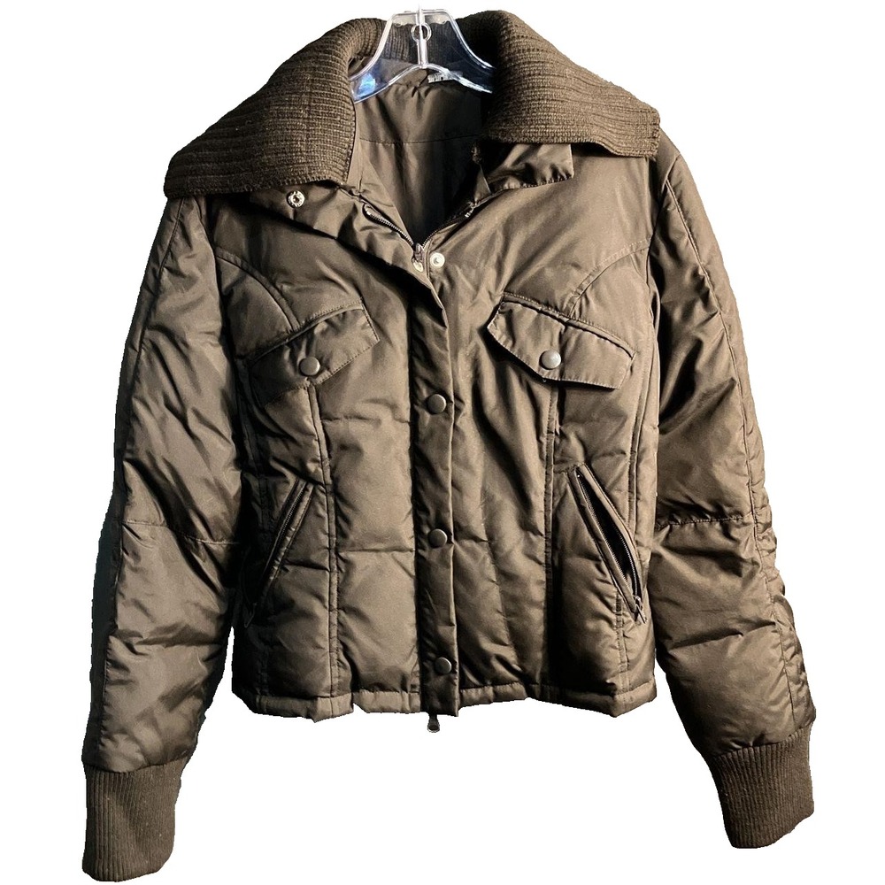 Sisley Winter‎ Puffer Coat Jacket Size Womens Large